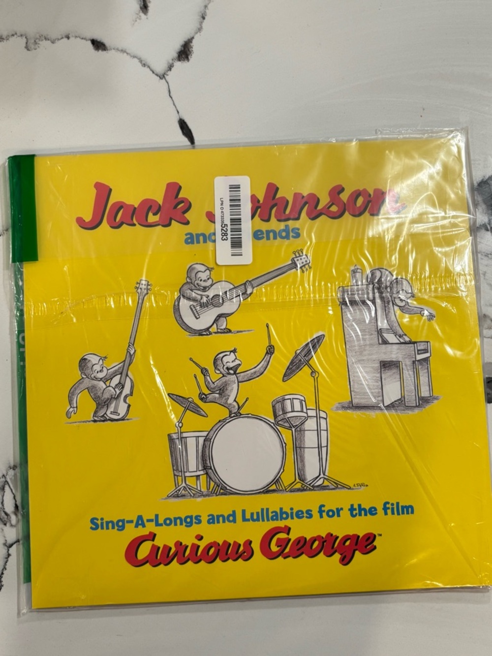 Jack Johnson Curious George Sing-A-Longs Vinyl